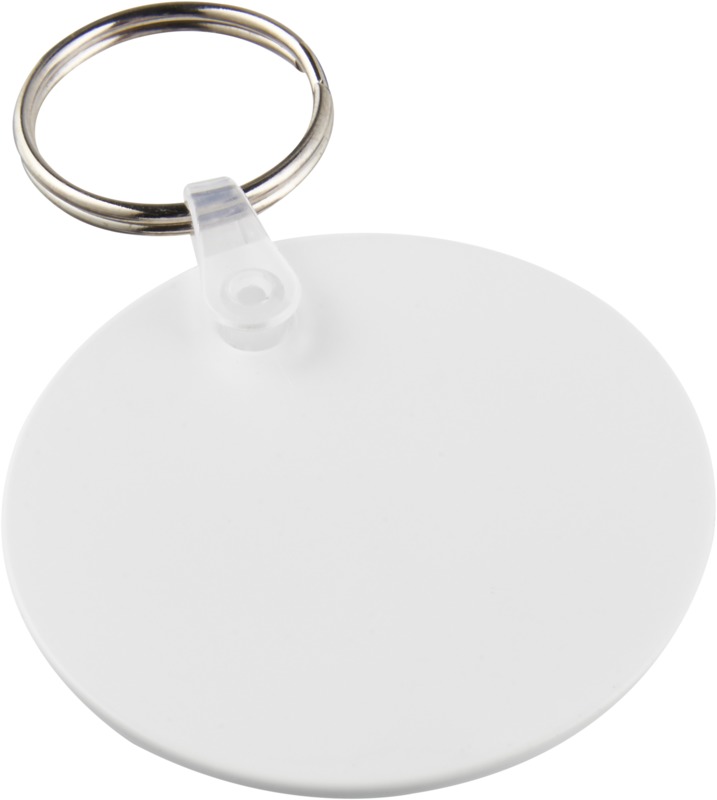 Tait circle-shaped recycled keychain - Image 4