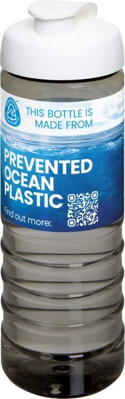H2O Active® Eco Treble 750 ml flip lid sport bottle - Image 8
