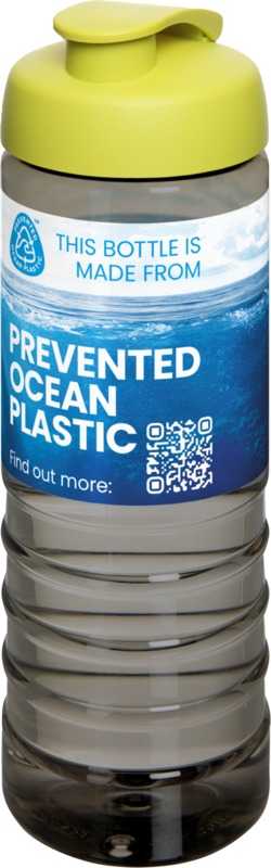 H2O Active® Eco Treble 750 ml flip lid sport bottle - Image 12