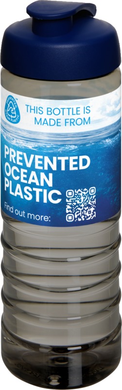 H2O Active® Eco Treble 750 ml flip lid sport bottle - Image 20