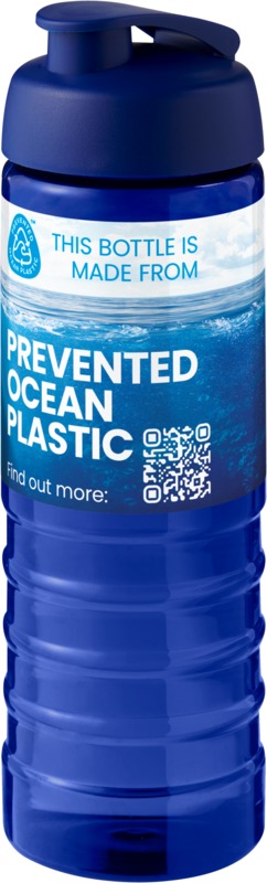 H2O Active® Eco Treble 750 ml flip lid sport bottle - Image 24