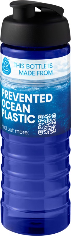 H2O Active® Eco Treble 750 ml flip lid sport bottle - Image 28