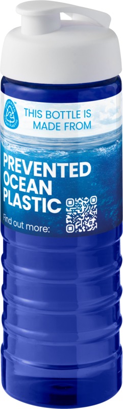H2O Active® Eco Treble 750 ml flip lid sport bottle - Image 32