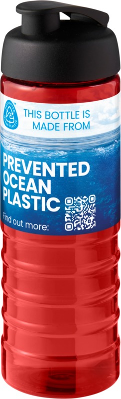 H2O Active® Eco Treble 750 ml flip lid sport bottle - Image 48