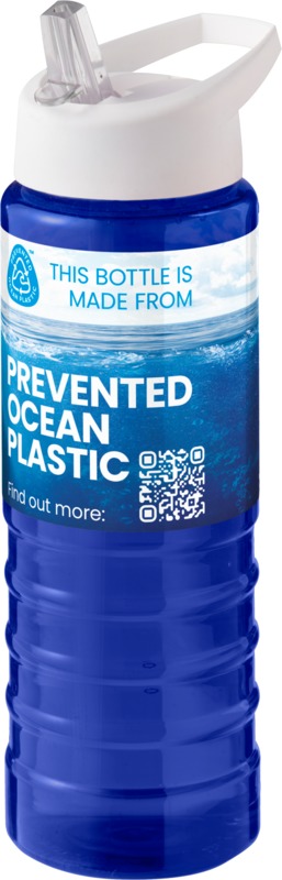 H2O Active® Eco Treble 750 ml spout lid sport bottle - Image 20
