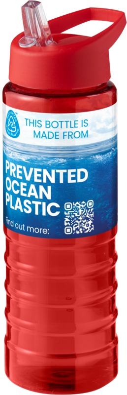 H2O Active® Eco Treble 750 ml spout lid sport bottle - Image 36