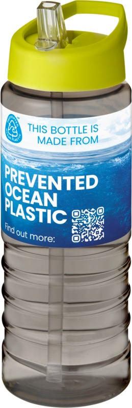 H2O Active® Eco Treble 750 ml spout lid sport bottle - Image 40
