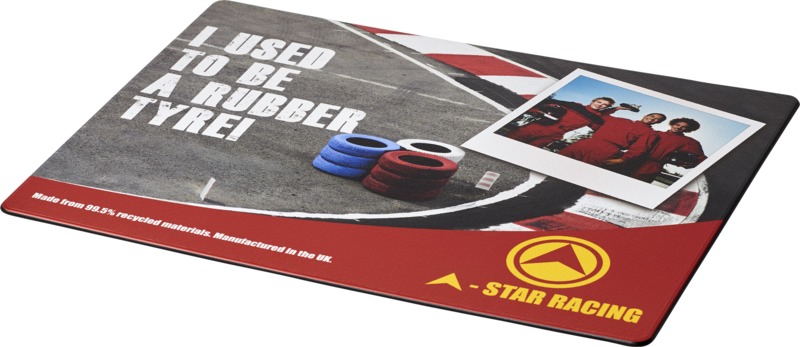 Brite-Mat® mouse mat with tyre material