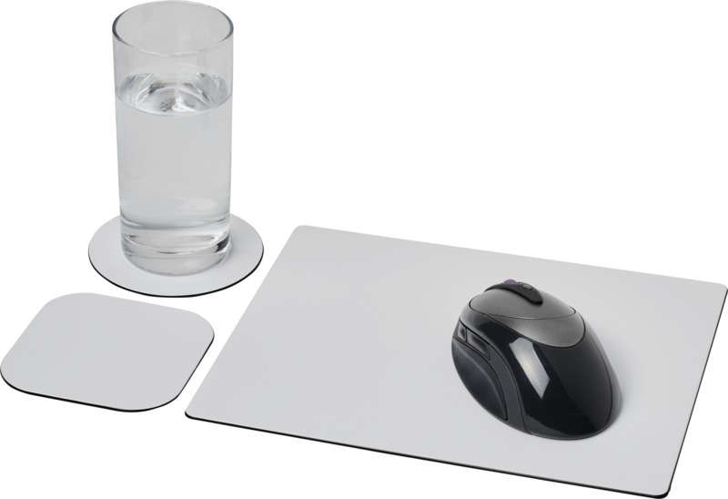 Brite-Mat® mouse mat and coaster set combo 1