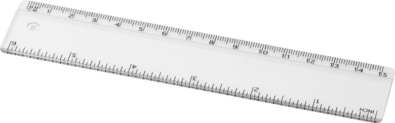 Renzo 15 cm plastic ruler