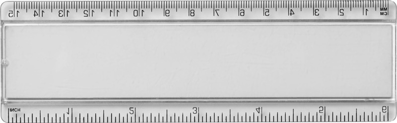 Ellison 15 cm plastic insert ruler - Image 3