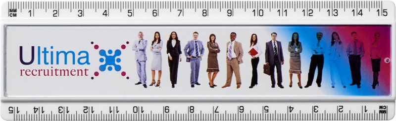 Ellison 15 cm plastic insert ruler - Image 5