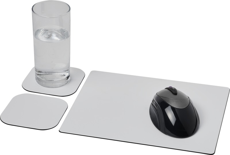 Brite-Mat® mouse mat and coaster set combo 3