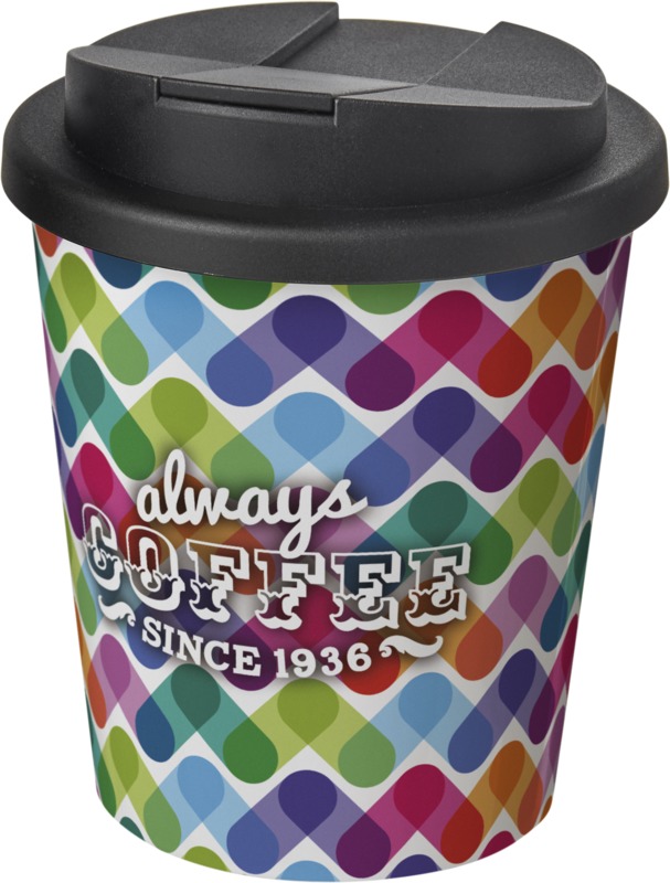 Brite-Americano® Espresso 250 ml tumbler with spill-proof lid