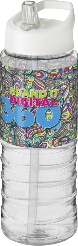 H2O Active® Treble 750 ml spout lid sport bottle - Image 6