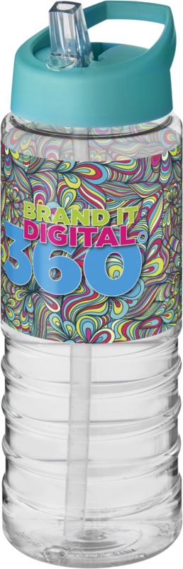 H2O Active® Treble 750 ml spout lid sport bottle - Image 15