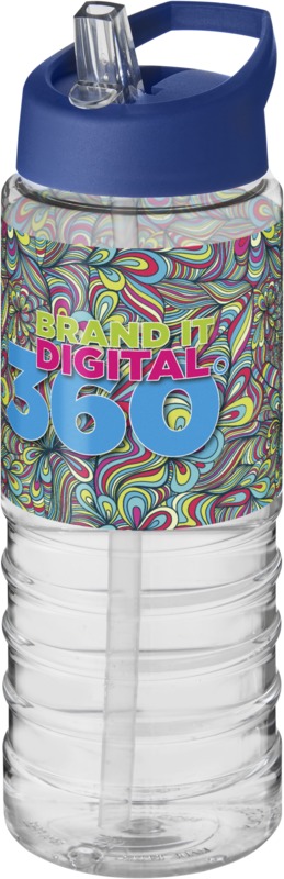 H2O Active® Treble 750 ml spout lid sport bottle - Image 18