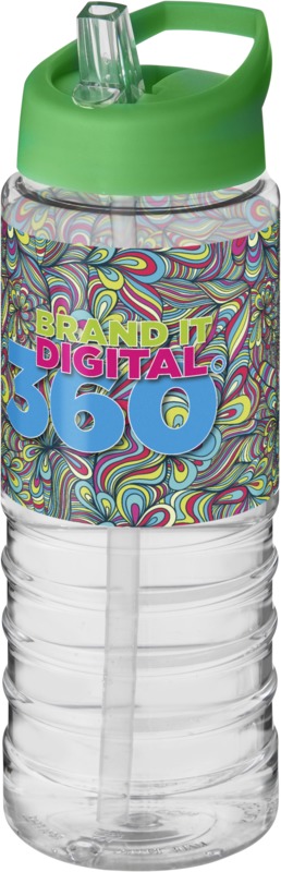 H2O Active® Treble 750 ml spout lid sport bottle - Image 21