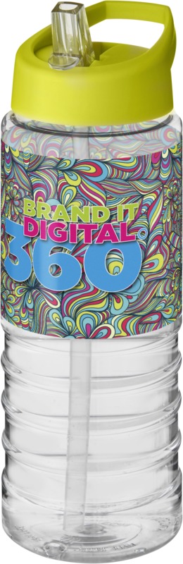 H2O Active® Treble 750 ml spout lid sport bottle - Image 24