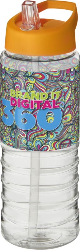 H2O Active® Treble 750 ml spout lid sport bottle - Image 27