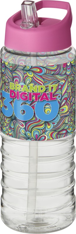 H2O Active® Treble 750 ml spout lid sport bottle - Image 30