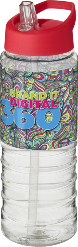 H2O Active® Treble 750 ml spout lid sport bottle - Image 36