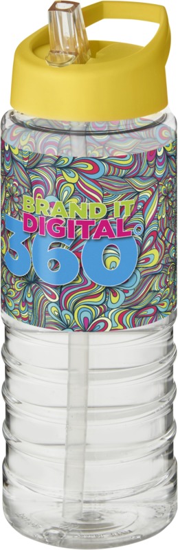 H2O Active® Treble 750 ml spout lid sport bottle - Image 39