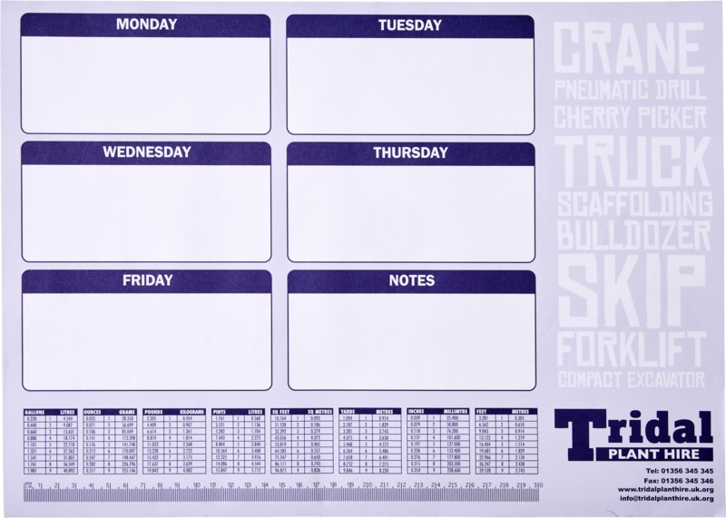 Desk-Mate® A2 notepad - Image 2