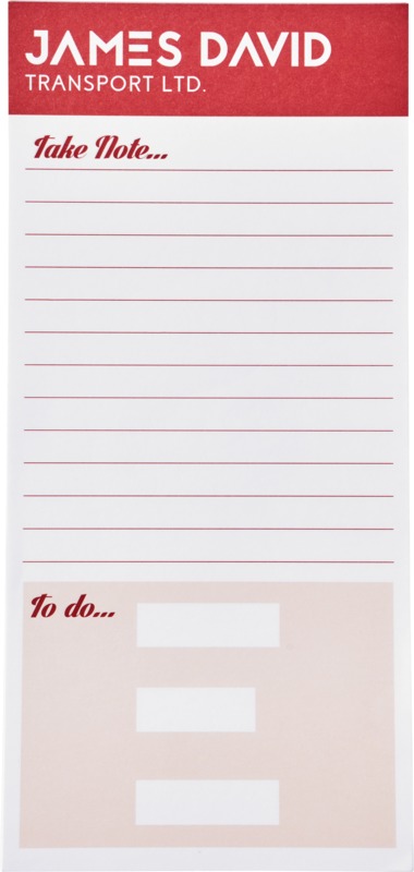 Desk-Mate® 1/3 A4 notepad - Image 2