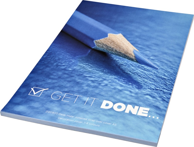 Desk-Mate® A5 notepad wrap over cover - Image 4