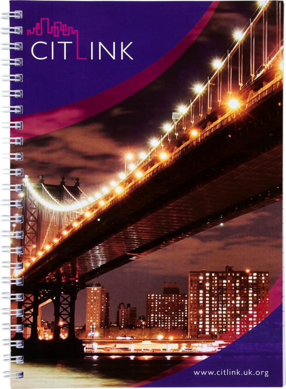 Desk-Mate® A5 spiral notebook - Image 2