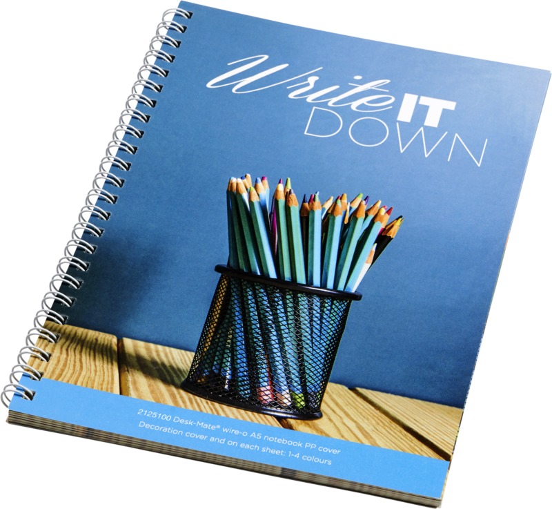 Desk-Mate® A5 spiral notebook - Image 5