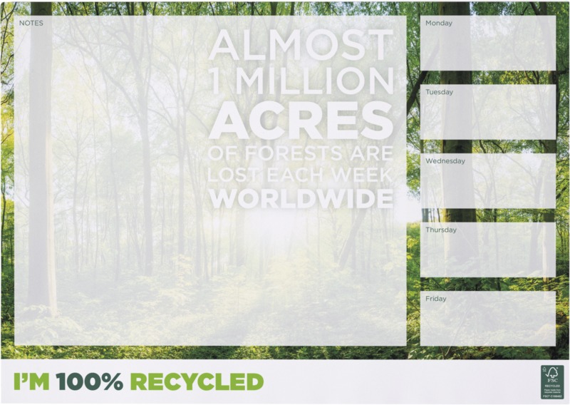 Desk-Mate® A3 recycled notepad - Image 2