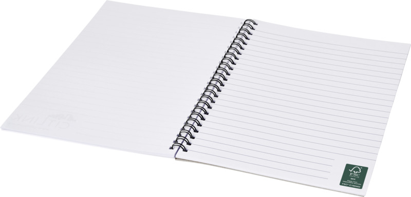 Desk-Mate® A4 spiral notebook with printed back cover - Image 9