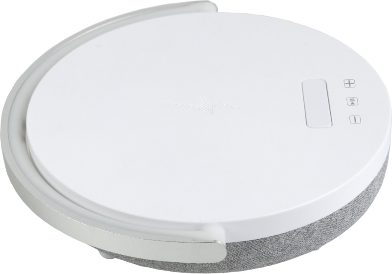 Prixton 4-in-1 10W Bluetooth® speaker with LED light and wireless charging base - Image 2