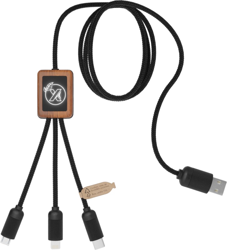 SCX.design C29 3-in-1 bamboo cable