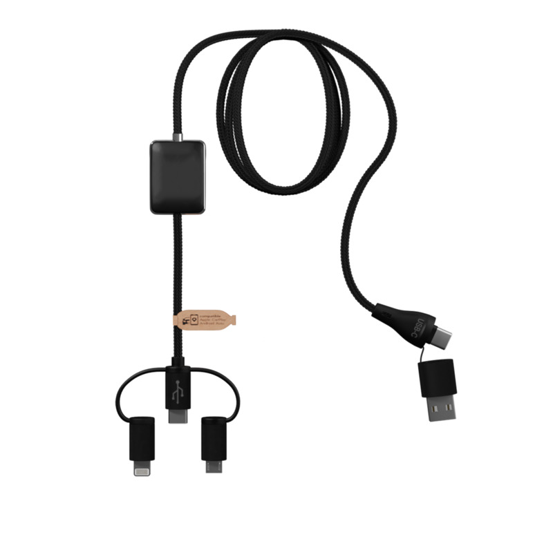 SCX.design C48 CarPlay 5-in-1 charging cable - Image 3