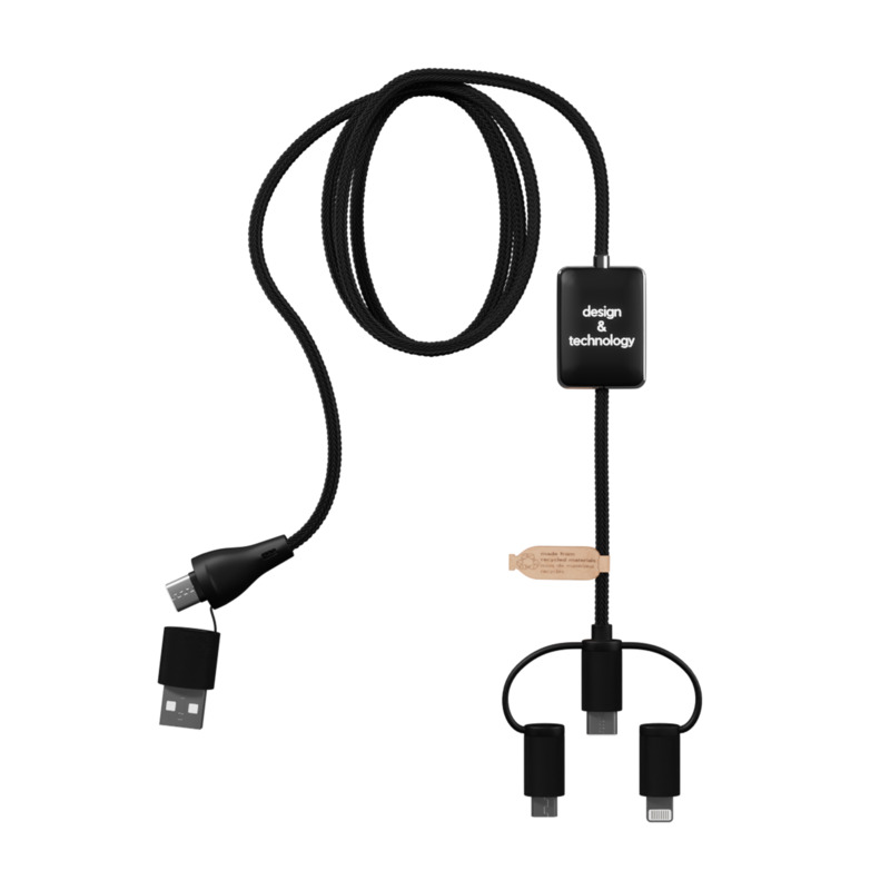 SCX.design C48 CarPlay 5-in-1 charging cable - Image 2