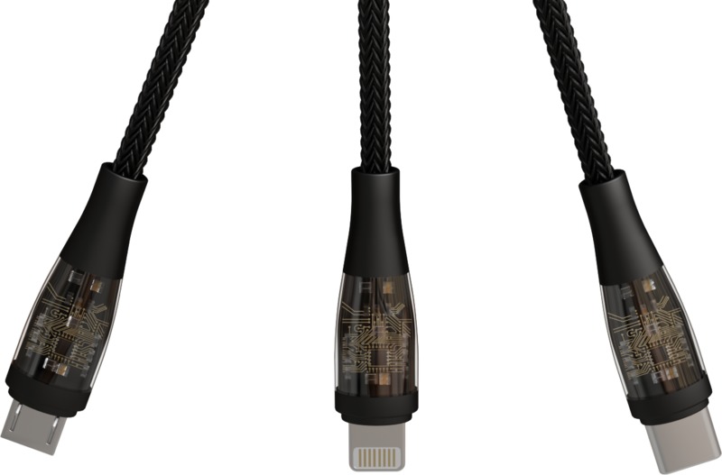 SCX.design C50 5-in-1 fast charging 100W/5A cable with digital display - Image 5