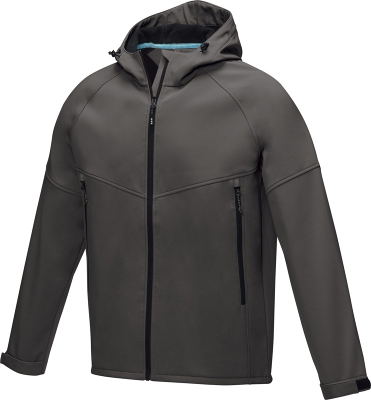 Coltan men’s GRS recycled softshell jacket - Image 7