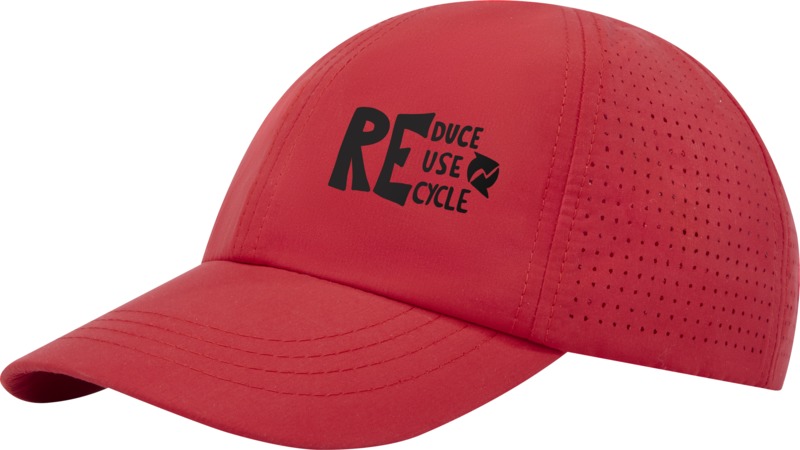 Mica 6 panel GRS recycled cool fit cap - Image 10