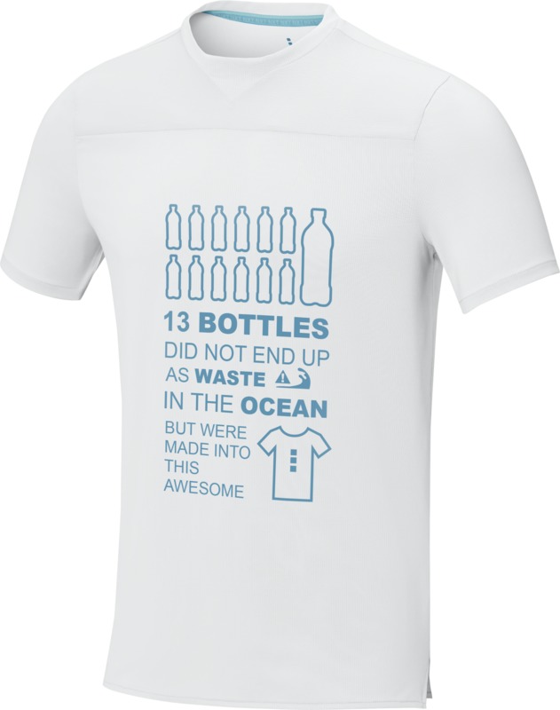 Borax short sleeve men's GRS recycled cool fit t-shirt - Image 7