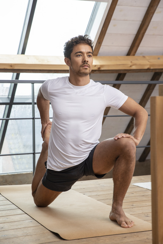 Borax short sleeve men's GRS recycled cool fit t-shirt - Image 18