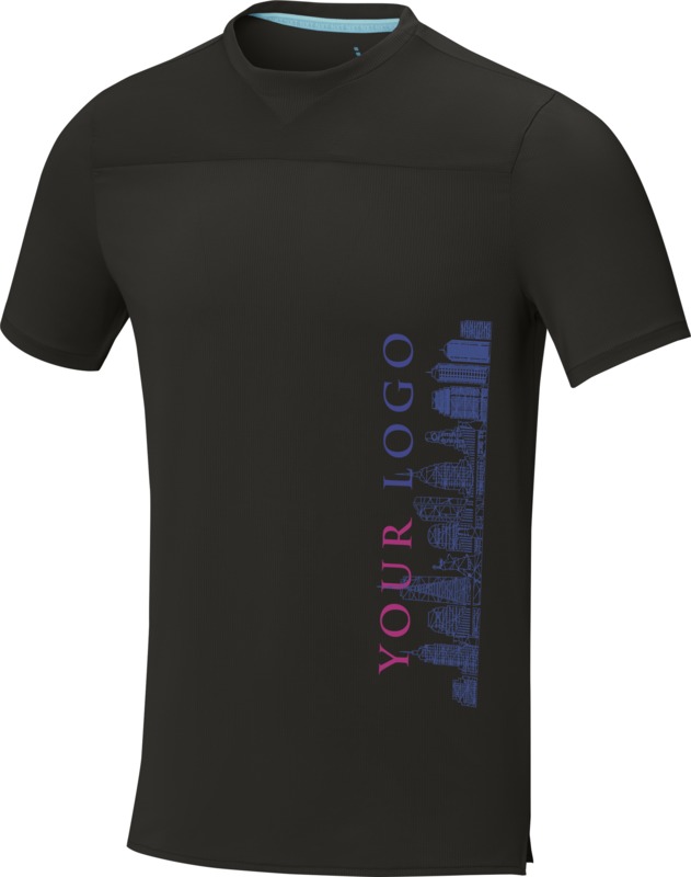 Borax short sleeve men's GRS recycled cool fit t-shirt - Image 20