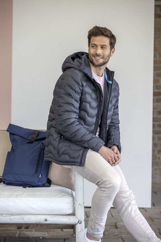 Petalite men's GRS recycled insulated down jacket - Image 8