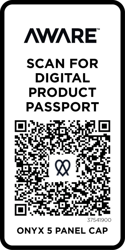 Onyx 5 panel Aware™ recycled cap - Image 28