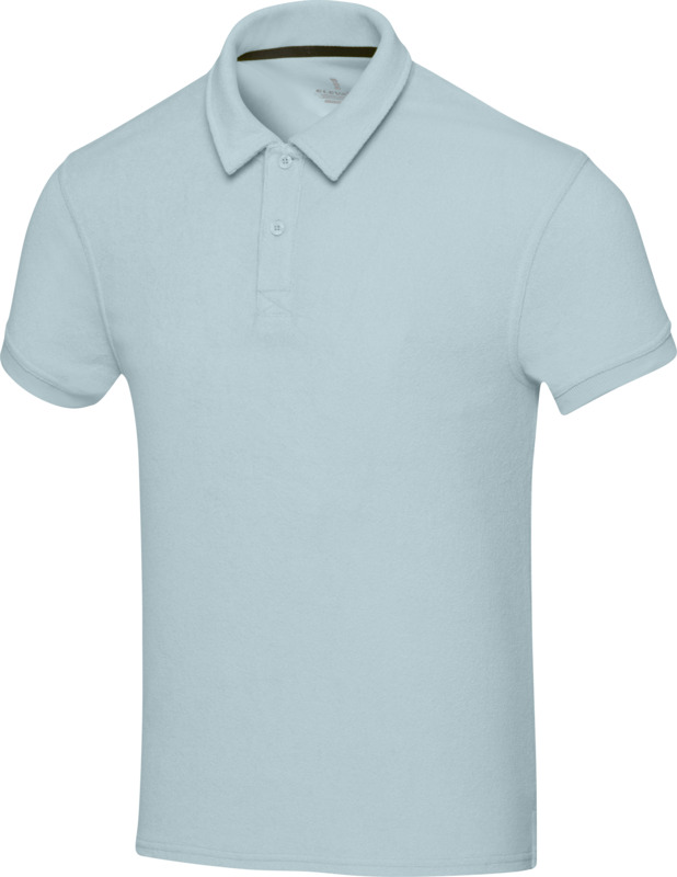 Akoya GRS recycled terry unisex polo - Image 5