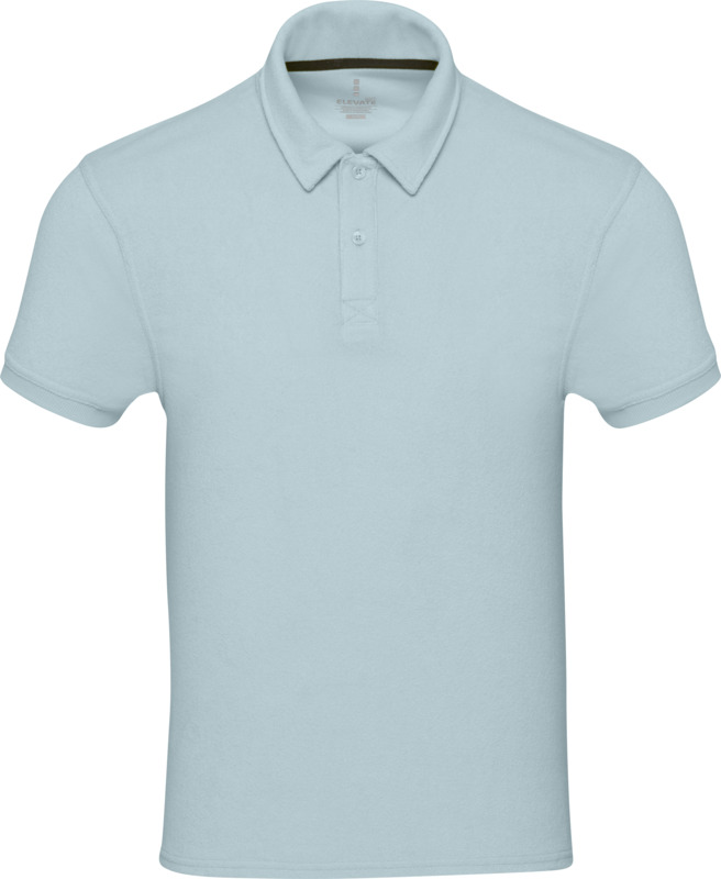 Akoya GRS recycled terry unisex polo - Image 6