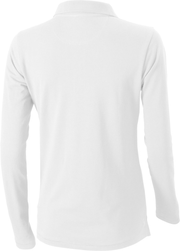 Oakville long sleeve women's polo - Image 2