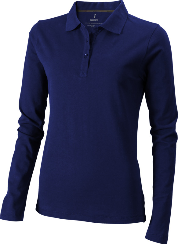 Oakville long sleeve women's polo - Image 9